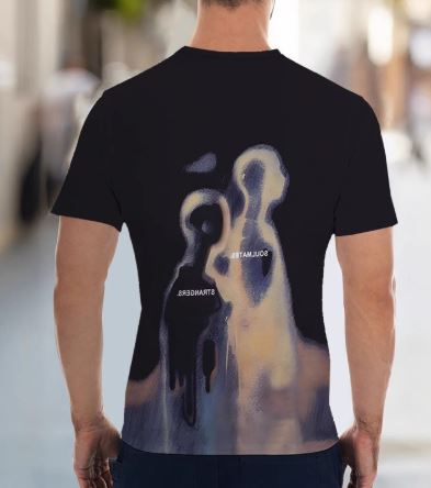 Men’s Oversized Cartoon Graphic T-Shirt